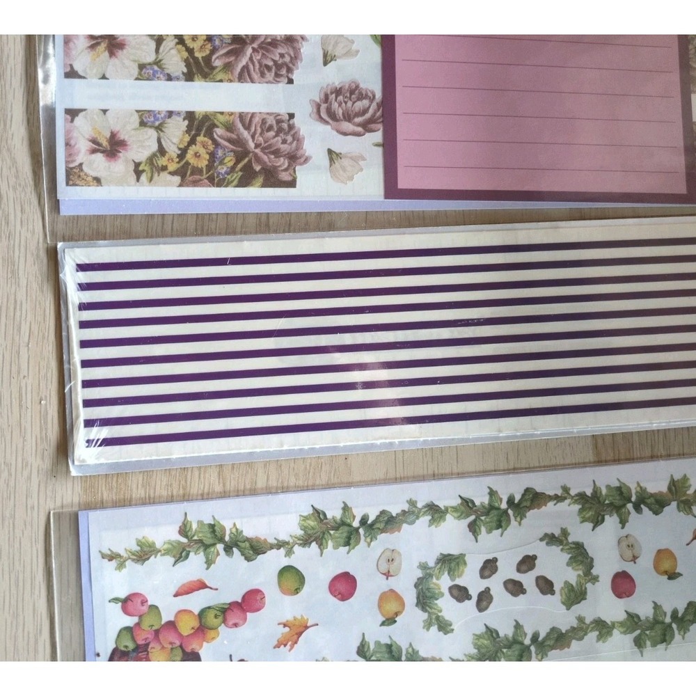 Lot Of 4 Vintage 2003 Y2K Creative Memories Stickers Scrapbooking Made In USA - Picture 4 of 12